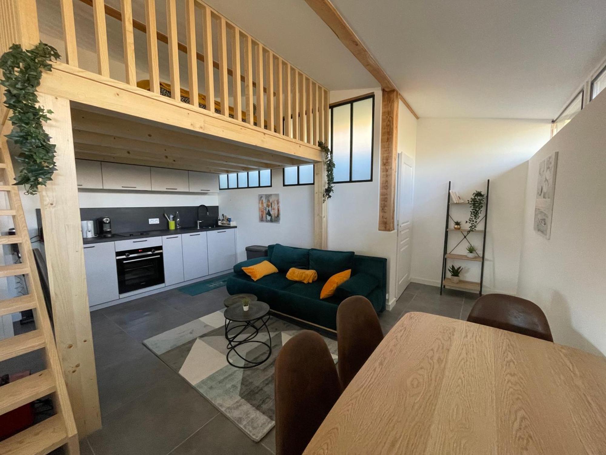 Апартаменты Loft Avec Jacuzzi Et Terrasse Prives Севрие Экстерьер фото